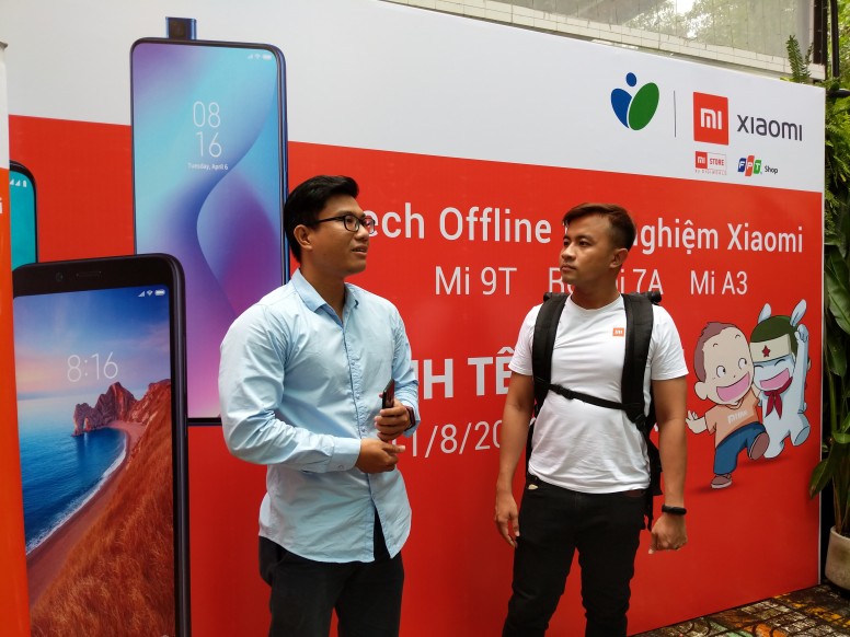Một số hình ảnh Tech Offline trải nghiệm Xiaomi Mi 9T, Xiaomi Mi A3, Redmi 7A